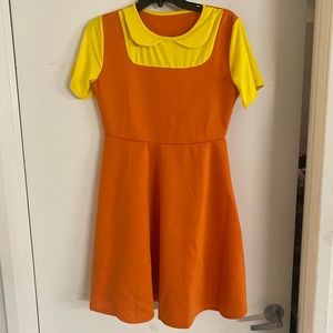 Squid Games Doll Dress, size medium